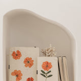 Handcrafted Journal with Pressed Flowers 5x8