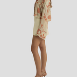 The Belle of the Ball Top in Moonbeam Floral By Favorite Daughter SIZE SMALL [PRELOVED]