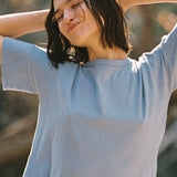 Bleu Petit Pointelle Tee