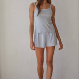 Knit Pointelle Ribbed Cami