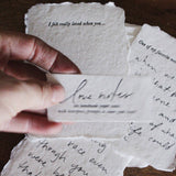 Love Notes (set of six)