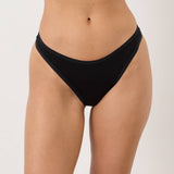 Black Women's Everyday Classic Fit Thong