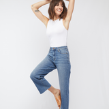 Vintage Work Aberdeen Ankle Crop High Rise Jean
