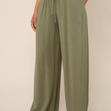 Wide Leg Linen Pant