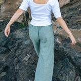 Washed Stripe Trouser