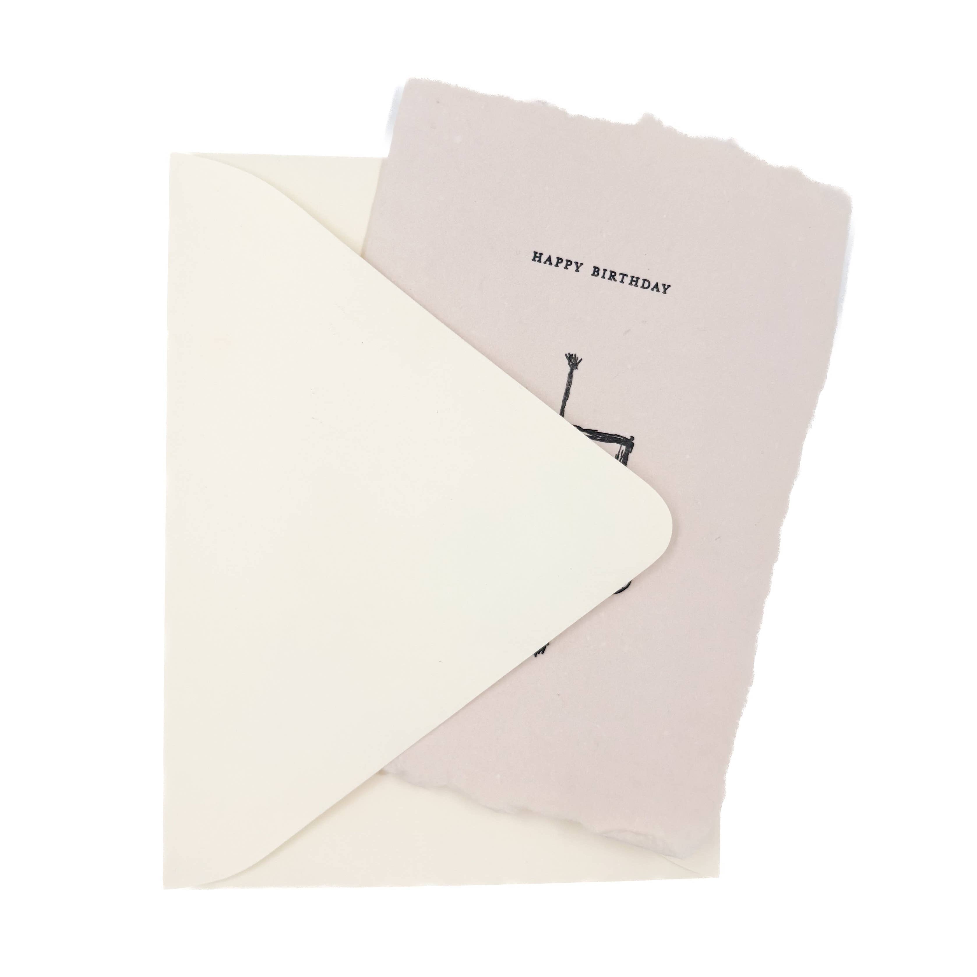 Happy Birthday Cake Card