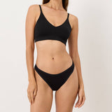 Black Women's Everyday Classic Fit Thong