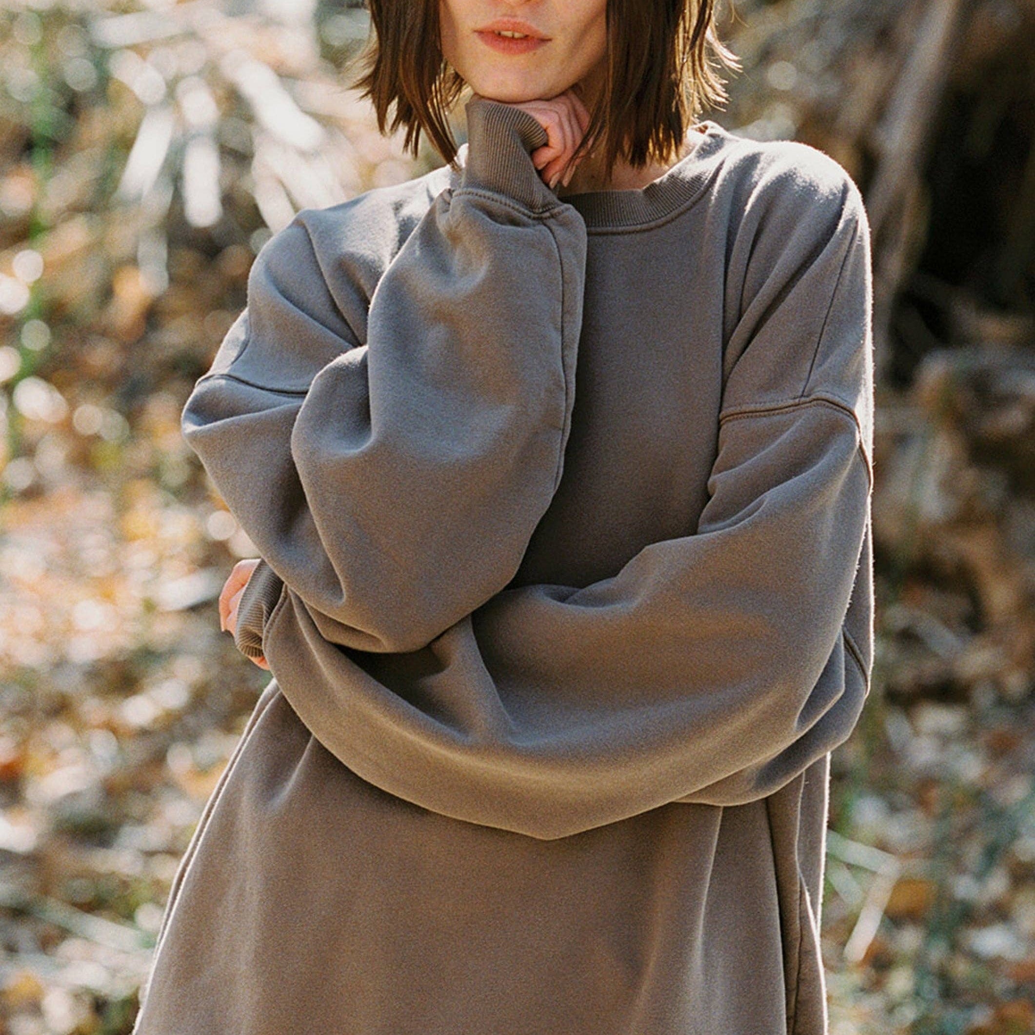 Vintage Organic Cotton Fleece Sweatshirt