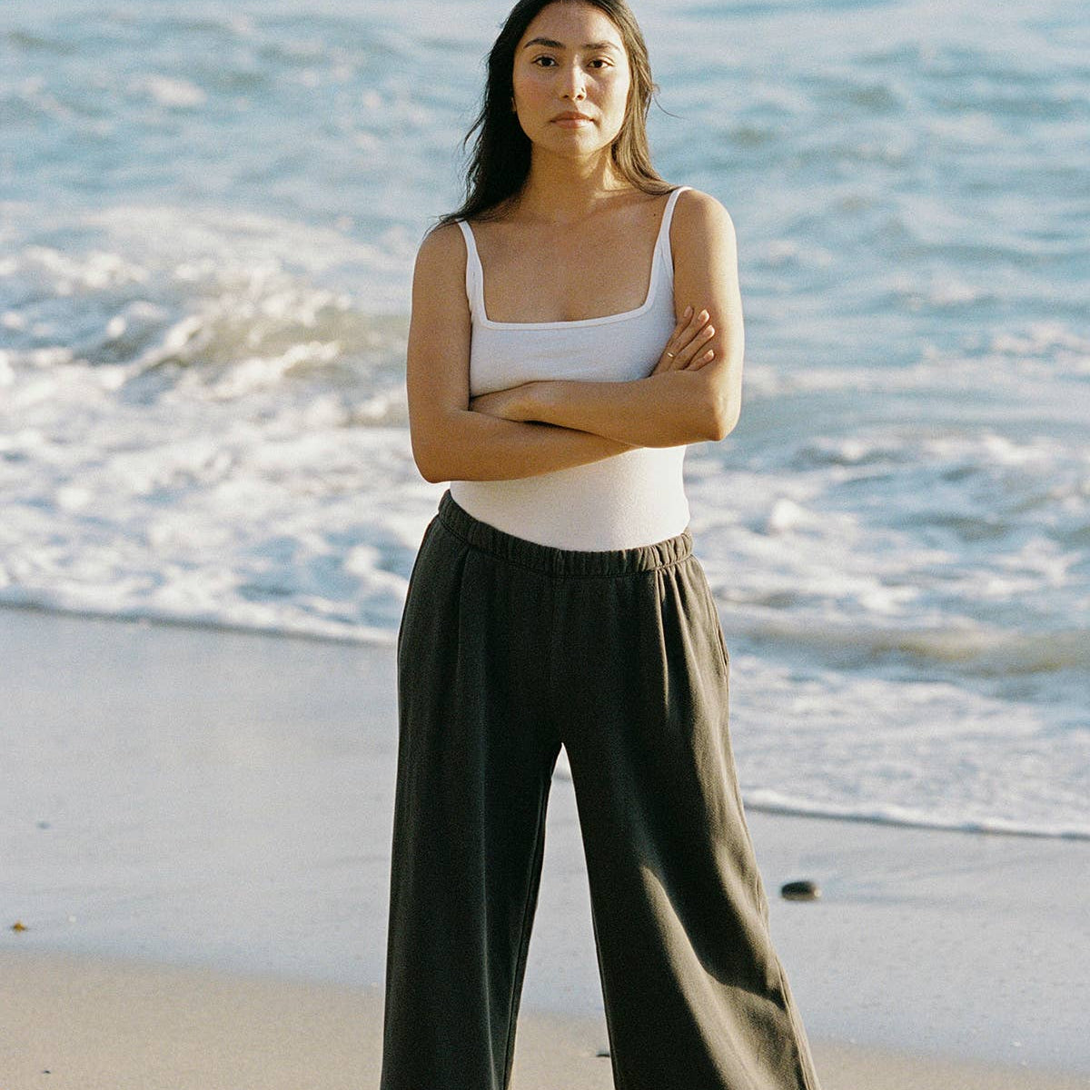 Washed Fleece Pant