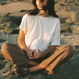 Washed Stripe Trouser