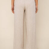 Wide Leg Linen Pant