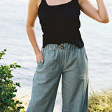 Washed Stripe Trouser