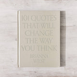 101 Quotes That Will Change The Way You Think - Table Book
