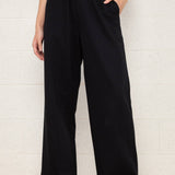 Black Fleece Straight Leg Sweatpant