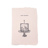 Happy Birthday Cake Card