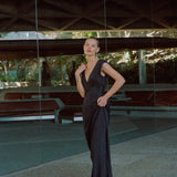 VRG Girl Black Valya Maxi Dress SIZE 8 [PRELOVED]