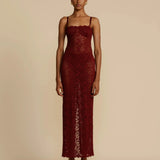 Arcina Ori Margot Dress in Wine [PRELOVED]