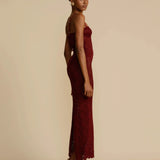 Arcina Ori Margot Dress in Wine [PRELOVED]