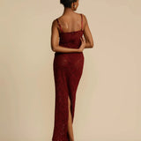 Arcina Ori Margot Dress in Wine [PRELOVED]
