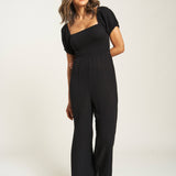 Black Benton Summer Romper/Jumpsuit