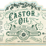 Organic Cold Pressed Castor Oil