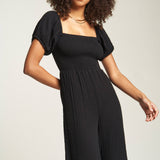 Black Benton Summer Romper/Jumpsuit
