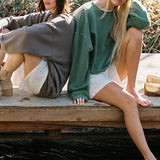 Vintage Organic Cotton Fleece Sweatshirt
