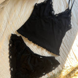 Black Demeter Flutter Panty