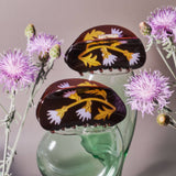 Milk Thistle Claw - Fall Colors Acetate Flower Hair Clip