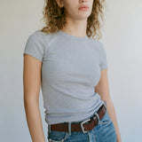 Pointelle Texture Tee