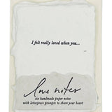 Love Notes (set of six)