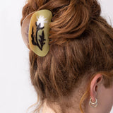 Rosehip Claw - Fall Colors Acetate Floral Hair Clip