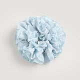 Mafalda Blue Frilly Scrunchie