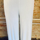 Significant Other Textured Wide Leg Trousers SIZE 2 *PRELOVED*
