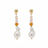 Peach Blush Earrings