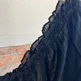 Black Doen Longsleeve Cottage Dress Size XSMALL [PRELOVED]