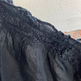 Black Doen Longsleeve Cottage Dress Size XSMALL [PRELOVED]