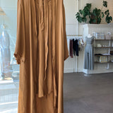 Brahmaki Sahara Sunset Maxi Kaftan & Pant Set {SIZE Small/Pant Size Medium} [PRELOVED]
