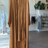 Brahmaki Sahara Sunset Maxi Kaftan & Pant Set {SIZE Small/Pant Size Medium} [PRELOVED]