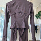 Lululemon Super-High-Rise Flared Pant & Define Cropped Jacket SET Size 4 [PRELOVED]