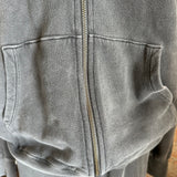 Joah Brown Oversized Jogger (XS/SM) and zip hoodie (OS)-Washed Black French Terry {PRELOVED}