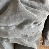 Joah Brown Oversized Jogger (XS/SM) and zip hoodie (OS)-Washed Black French Terry {PRELOVED}