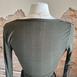 Moss Whipped Henley Shirt & Long Underwear/Brand Negative, SIZE XS [PRELOVED]