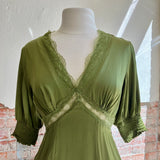 Never Fully Dressed Olive Lace May Dress Size 4 [PRELOVED]