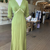 Never Fully Dressed Olive Lace May Dress Size 4 [PRELOVED]