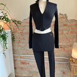 NAMA Black  Body Butter Contour Jacket & Leggings [SIZE SMALL] [PRELOVED]