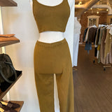 Ozma Jogger Set in Ochre SIZE XS [PRELOVED]