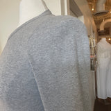 Brule Grey Long Sleeve Crop Top SIZE SMALL