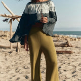 Free People Hailee Sweater Set in Moss Green SIZE XS [PRELOVED]