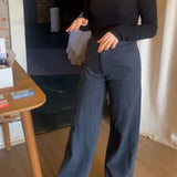 Ozma Mara Wide Leg Jean Black Tencel Bull Denim SIZE 26 [PRELOVED]